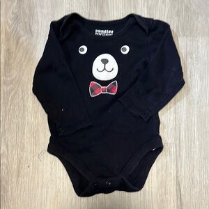 Bundles Black Bear Design Kids One Piece 12-18M